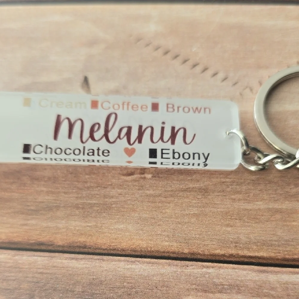 Melanin Card Key Holder and Remover - Cream and Brown